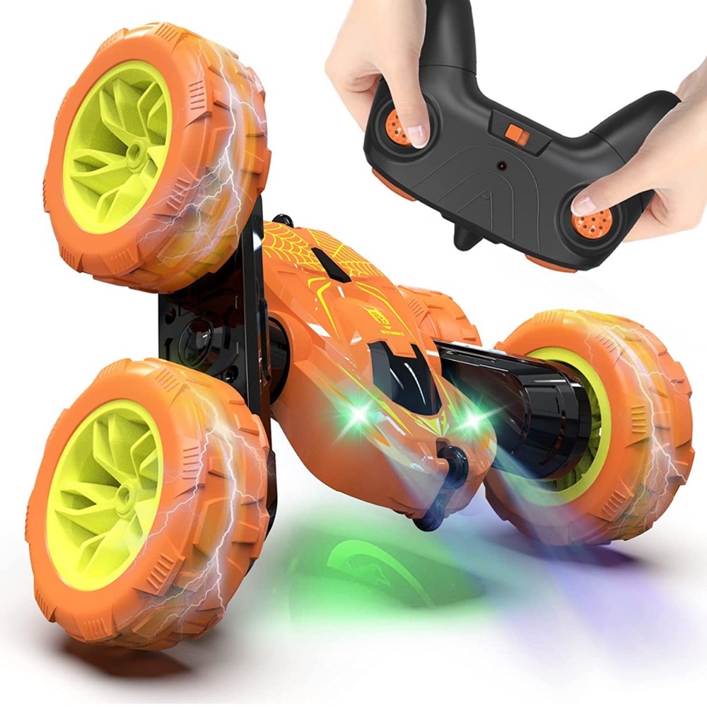Remote Control Car, RC Cars with Double Sided 360° Flips, RC Stunt Car